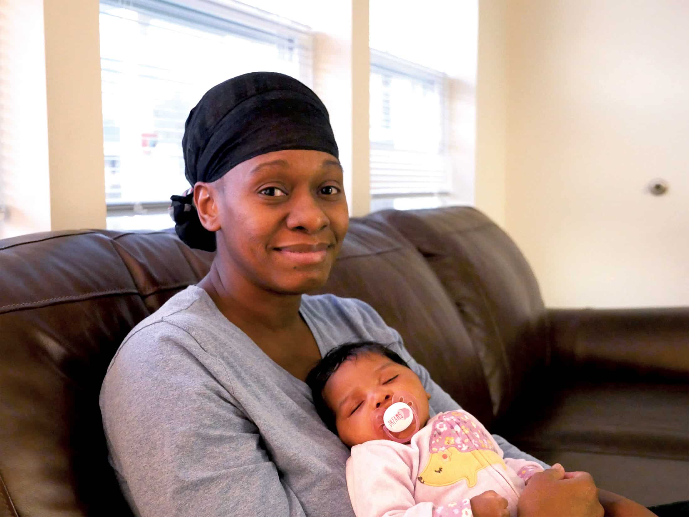 “A mom reunites with her family at the Rescue Mission”