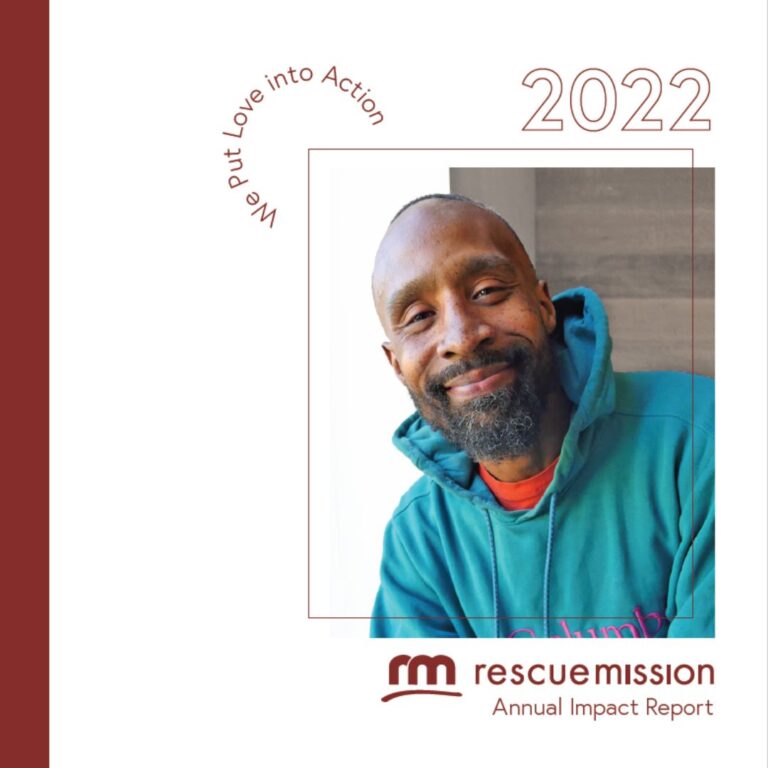 2022 Rescue Mission Annual Report Cover